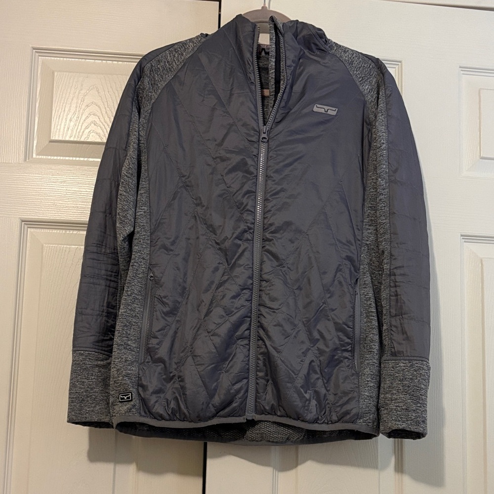 Kimes Ranch Quilted Charcoal Performance Jacket